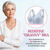 Front Closure Breathable Cotton Lifting Bra