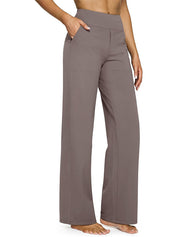 Loose High-Waist Stretch Casual Pants