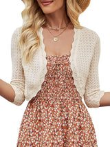 Women's Cropped Cardigan