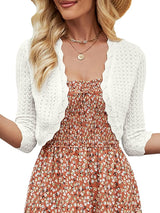 Women's Cropped Cardigan