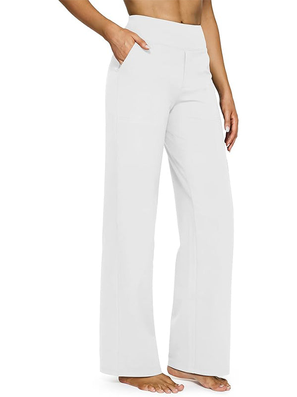 Loose High-Waist Stretch Casual Pants