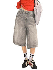 Y2K Baggy Bermuda Denim Shorts