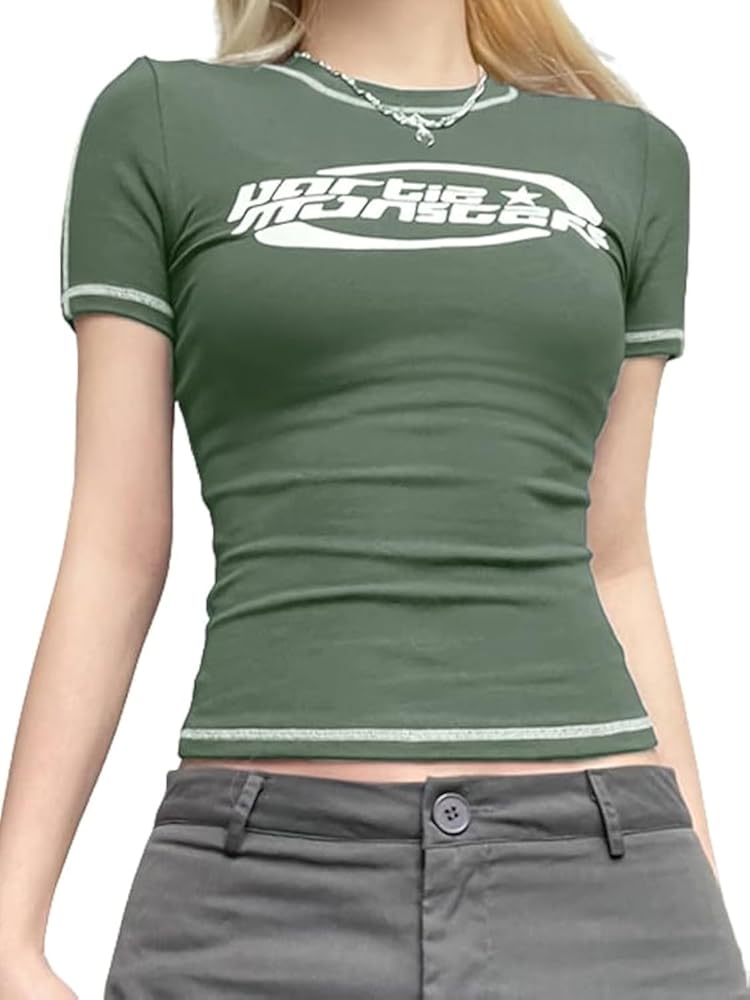 Y2K Short Sleeve Top