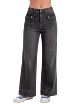 High Waist Stretchy Baggy Wide Leg Denim Pants