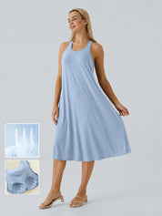 Loose Camisole Dress with Built-in Bra