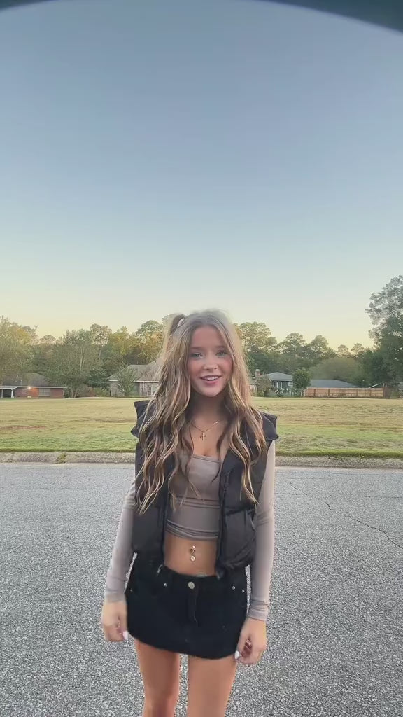 Women Y2k Mini Denim Skirt