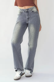 Comfort-Flex Wide Leg Denim Jeans