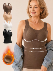 Thermal Tank Top with Built-in Bra